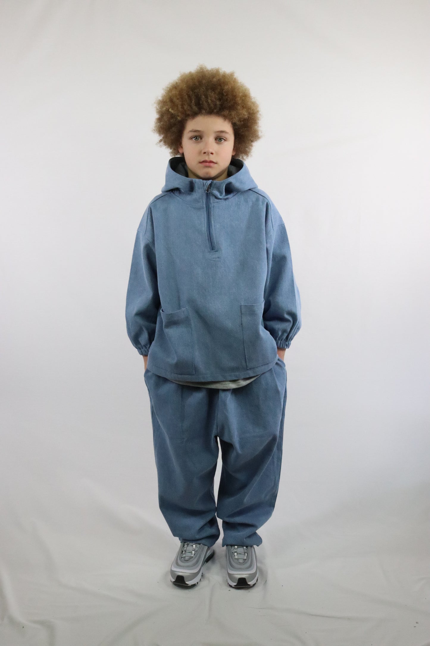 Active Smock - Stone Wash Denim