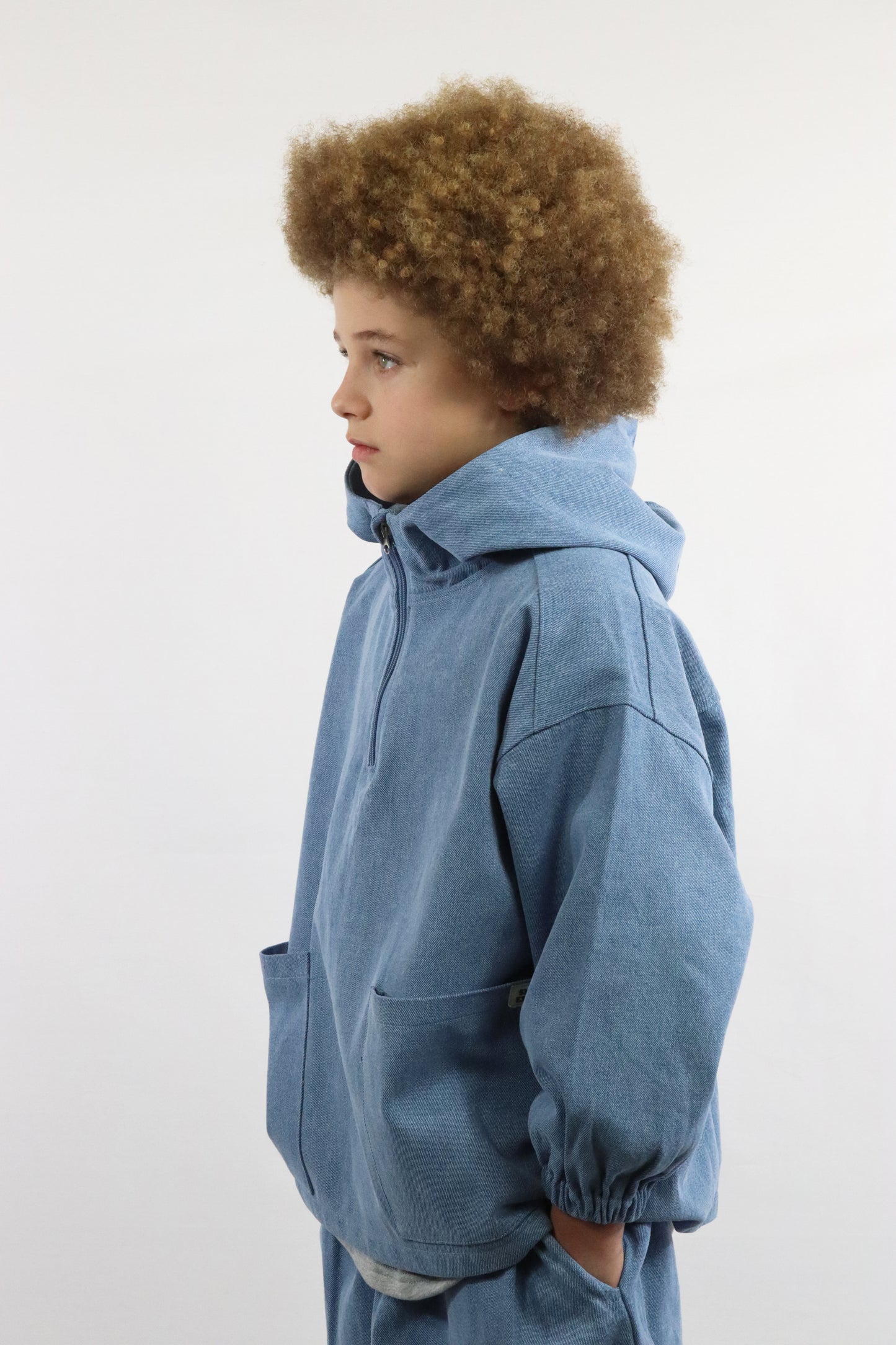 Active Smock - Stone Wash Denim