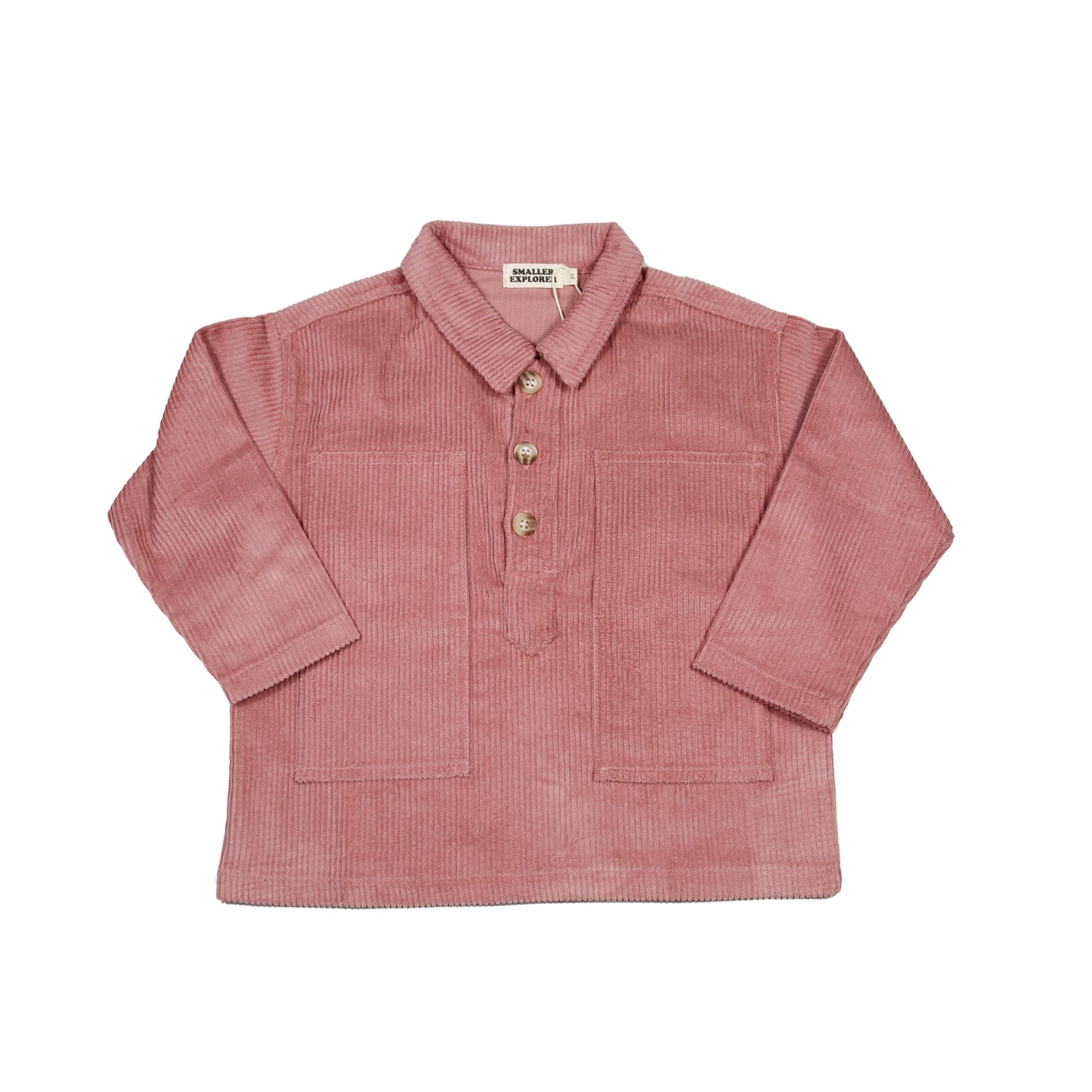 Active Shirt - Dusty Pink Corduroy