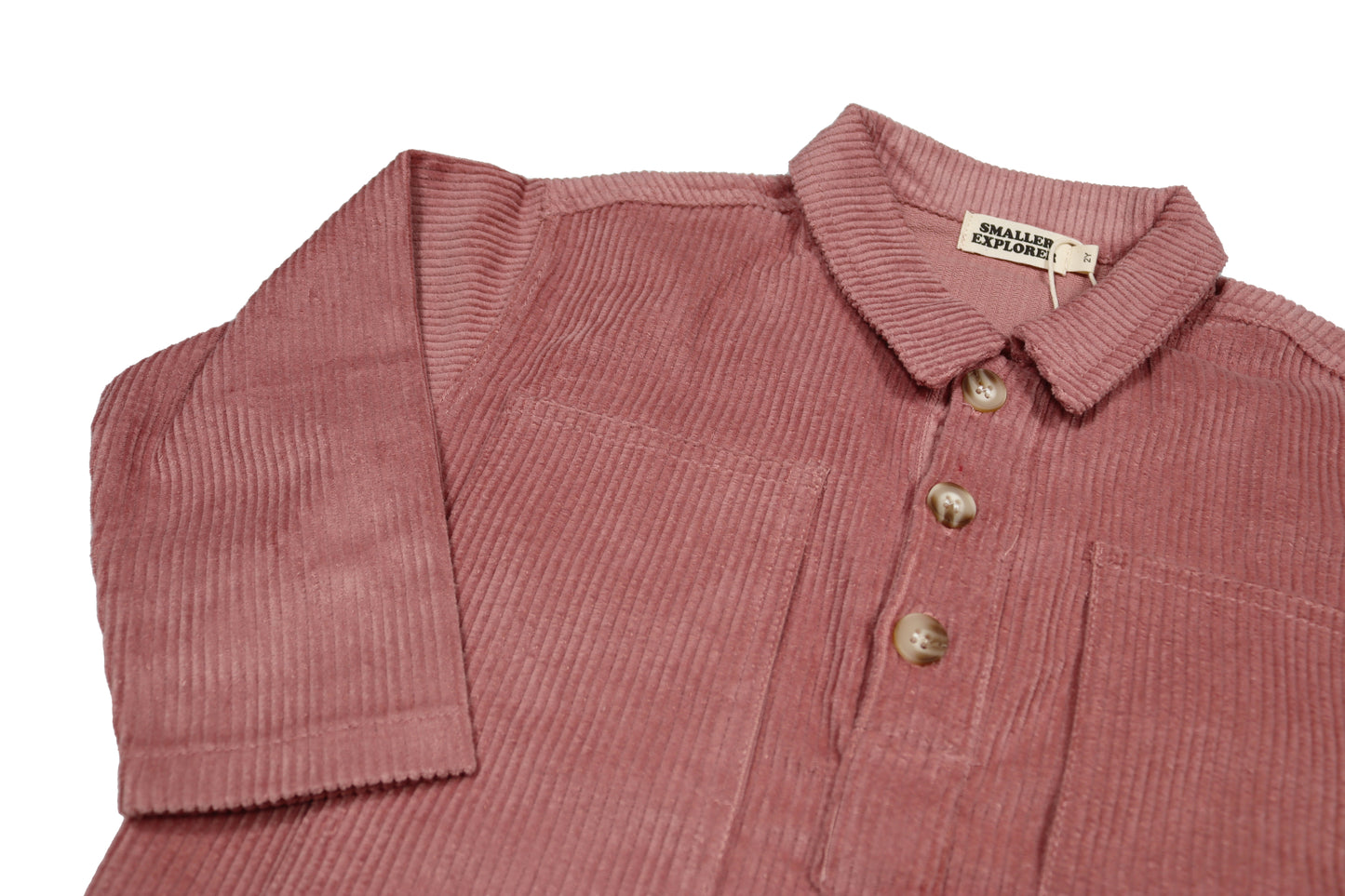 Active Shirt - Dusty Pink Corduroy