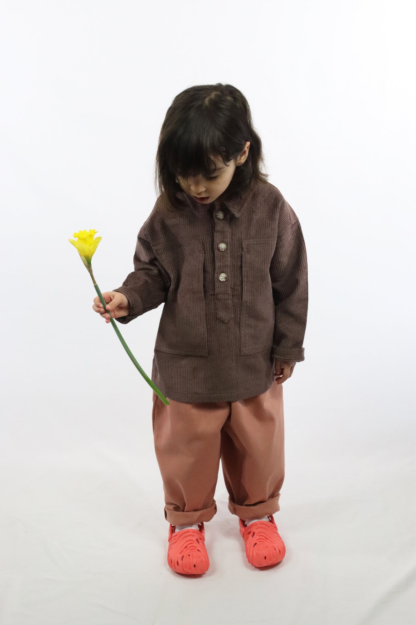 Active Shirt - Mocha Corduroy