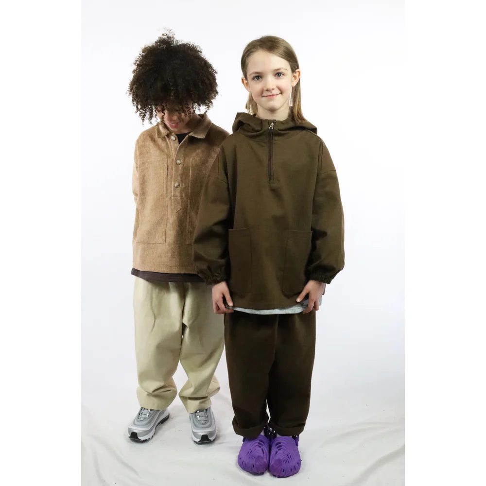 Active Shirt - Caramel Corduroy