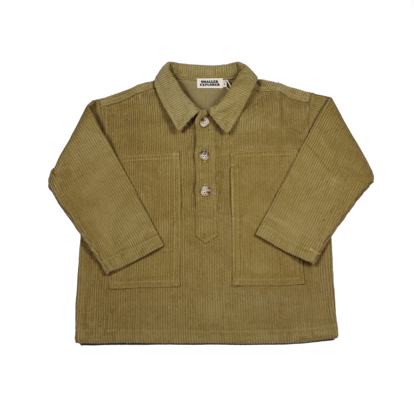 Active Shirt - Khaki Corduroy