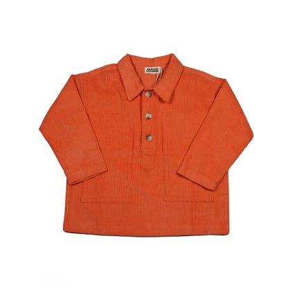 Active Shirt - Orange Corduroy