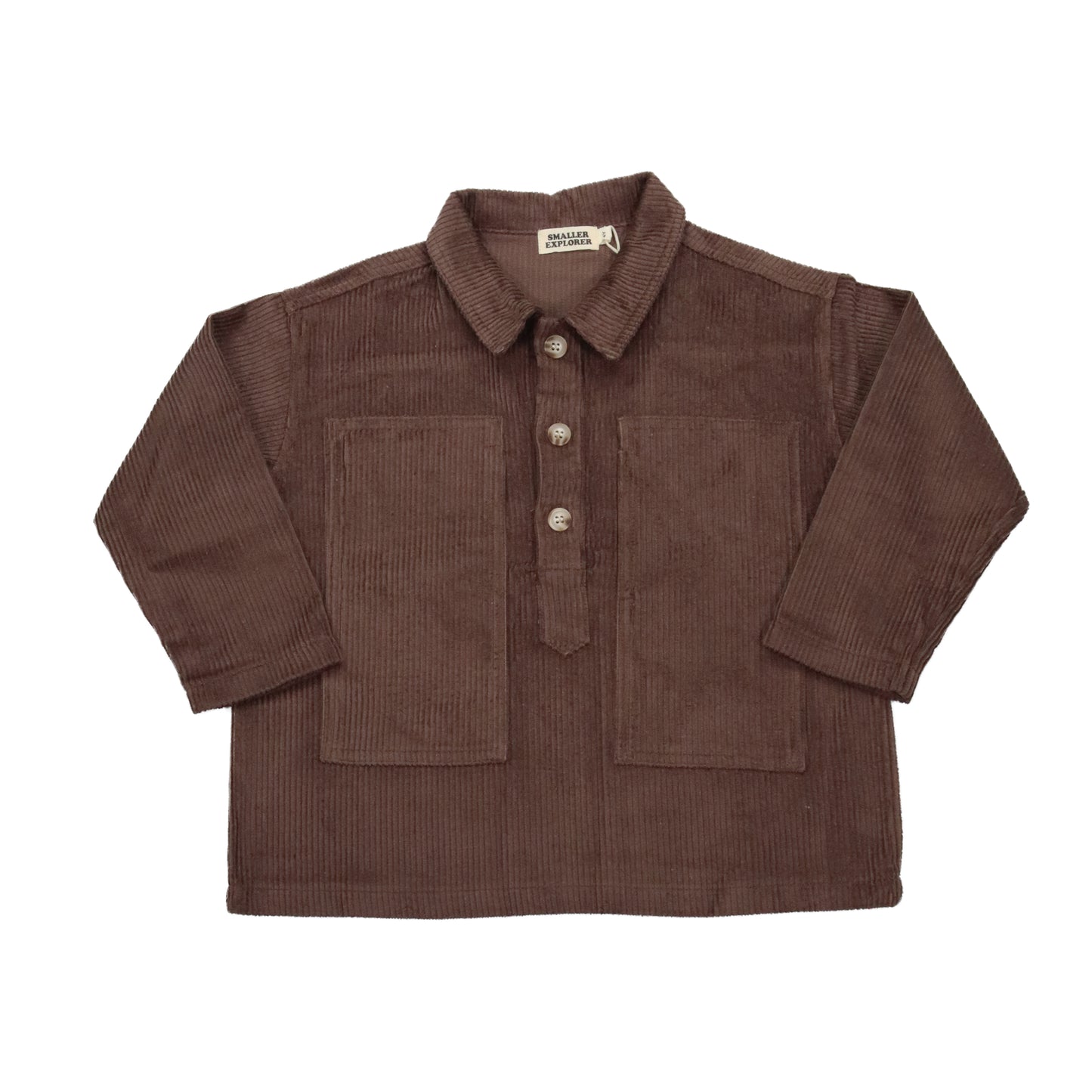Active Shirt - Mocha Corduroy